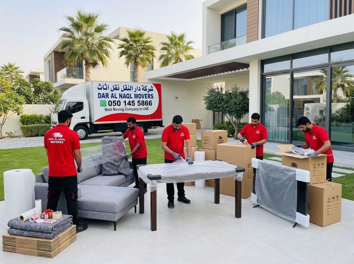 Family home ready for house moving service