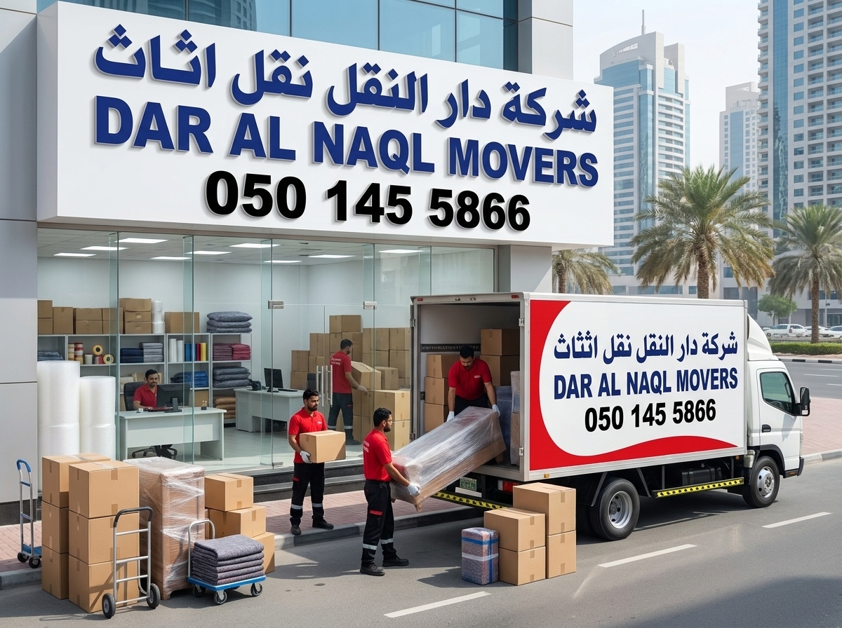 Villa moving service in progress